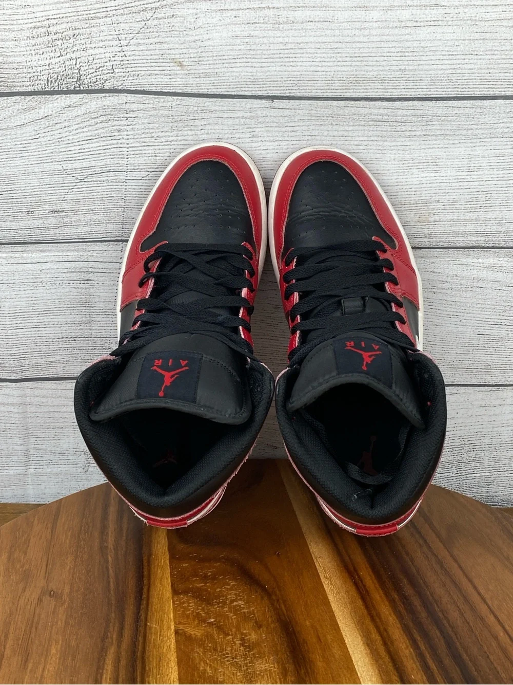 Nike Air Jordan 1 Mid Gym Red Black White Men’s Shoes DQ8426-061 Sneaker Size 8